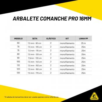 ARBALETE CRESSI COMANCHE PRO 16MM - Imagem 4